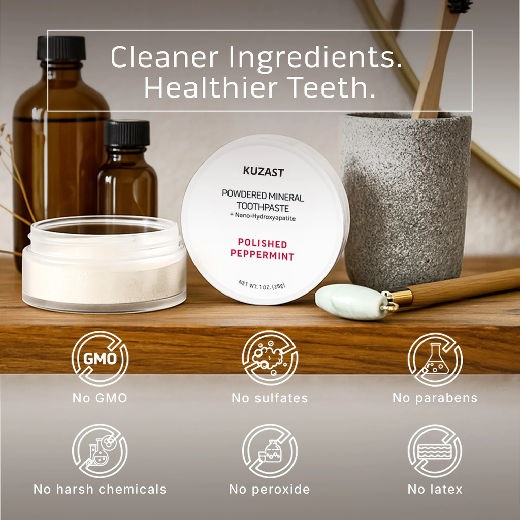 Kuzast Toothpowder / Powdered Mineral Toothpaste
