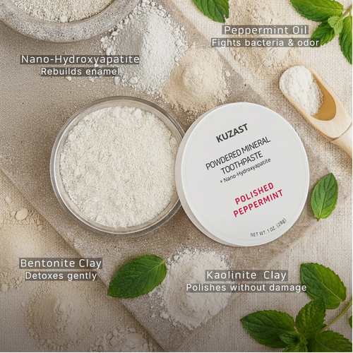 Kuzast Toothpowder / Powdered Mineral Toothpaste