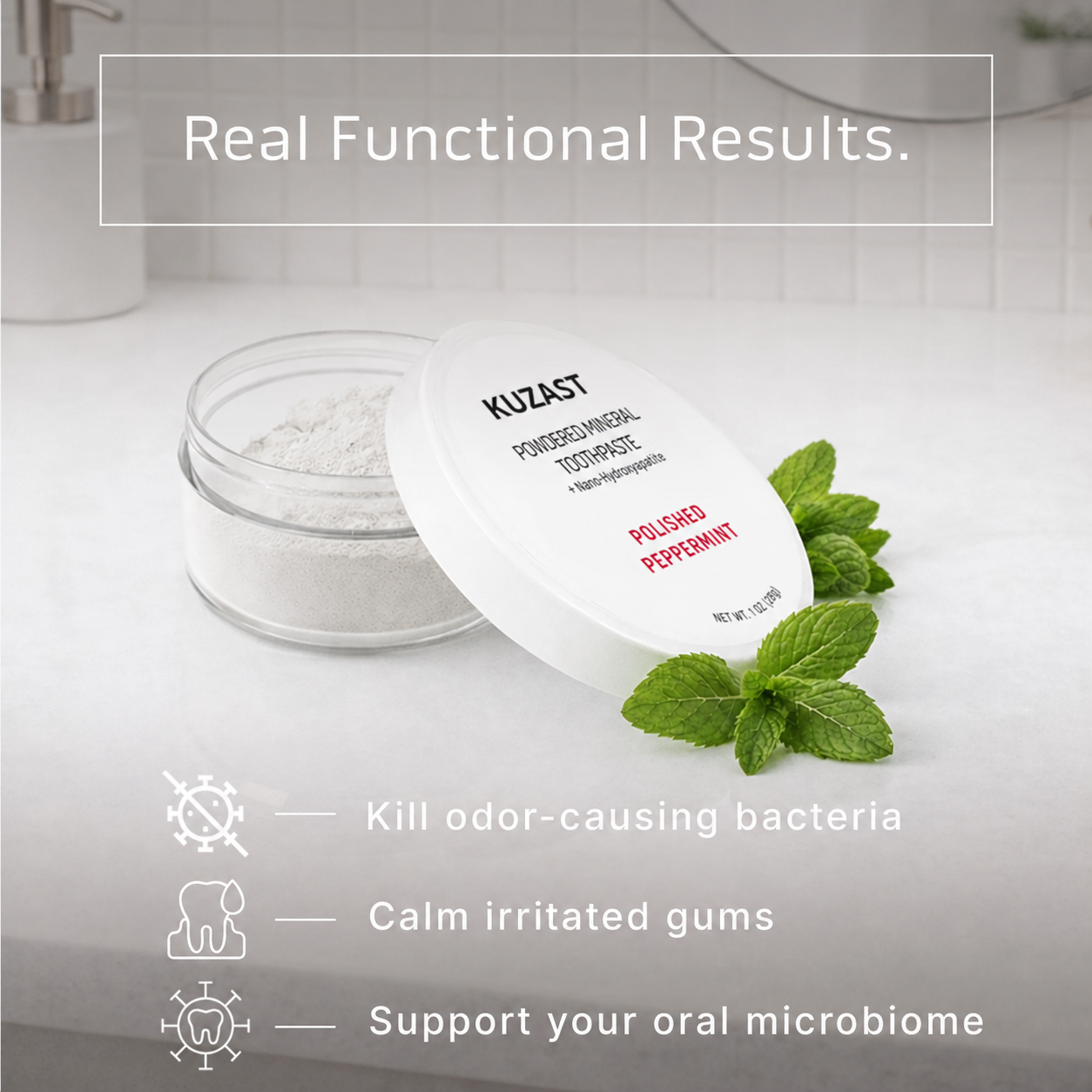 Kuzast Toothpowder / Powdered Mineral Toothpaste